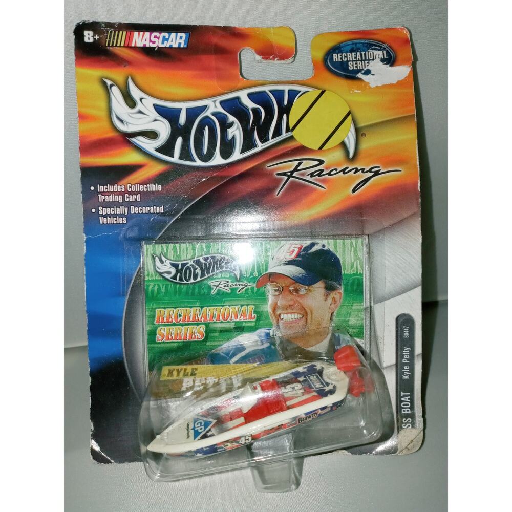 2000 Hot Wheels Kyle Petty Bass Boat Recreational Series